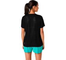 Asics METARUN SS TOP LÖPARTSHIRT Svart