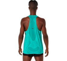 Asics METARUN SINGLET LÖPARLINNE Blå