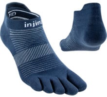 Injinji Run LW No-Show Löparstrumpor Blå