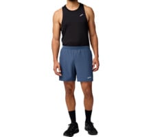 Brooks JOURNEY 7" 2-IN-1 SHORT LÖPARSHORTS Blå