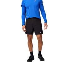 Brooks JOURNEY 7" 2-IN-1 SHORT LÖPARSHORTS Svart