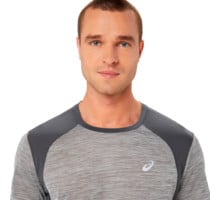 Asics ROAD SS LÖPARTSSHIRT Grå