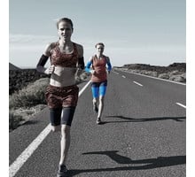BAUERFEIND SPORT COMPRESSION SLEEVES LONG UPPER LEG LÅRSKYDD Svart