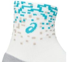 Asics PERFORMANCE RUN QUARTER LÖPARSTRUMPOR Vit