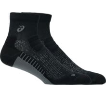 Asics PERFORMANCE RUN QUARTER LÖPARSTRUMPOR Svart
