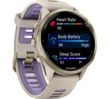 Garmin FORERUNNER 970 LÖPARKLOCKA Beige