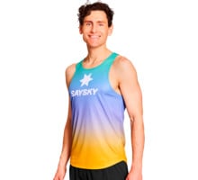 SAYSKY FLOW SINGLET LÖPARLINNE Flerfärgad