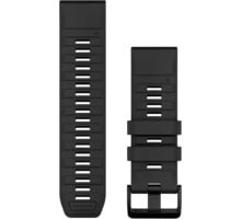 Garmin QUICKFIT SILICONE FENIX 8 26 MM KLOCKARMBAND Svart