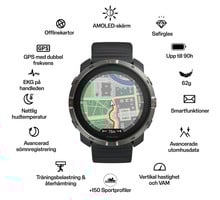 Polar GRIT X2 LÖPARKLOCKA Svart