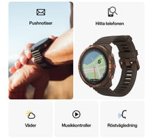 Polar GRIT X2 LÖPARKLOCKA Brun
