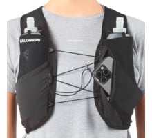 Salomon GRAVEL SKIN VEST 4 LÖPARRYGGSÄCK Svart
