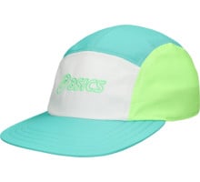 Asics PERFORMANCE RUNNING 5 PANEL CAP Grön