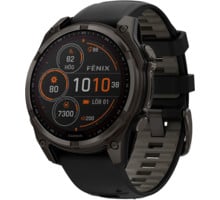 Garmin FENIX 8 SAPPHIRE SOLAR 47MM SPORTKLOCKA Svart