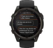 Garmin FENIX 8 SAPPHIRE SOLAR 47MM SPORTKLOCKA Svart