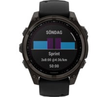 Garmin FENIX 8 SAPPHIRE SOLAR 47MM SPORTKLOCKA Svart