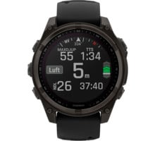 Garmin FENIX 8 SAPPHIRE SOLAR 47MM SPORTKLOCKA Svart