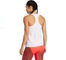 adidas ADIZERO SINGLET LÖPARLINNE Vit