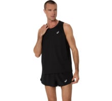 Asics CORE SINGLET LÖPARLINNE Svart