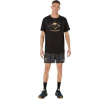 Asics FUJITRAIL LOGO SS LÖPARTSHIRT Svart