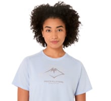 Asics FUJITRAIL LOGO SS TOP LÖPARTRÖJA Blå