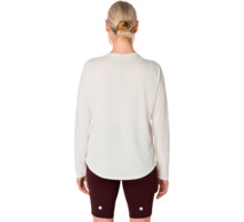 Asics FUJITRAIL LOGO LS TOP LÖPARTRÖJA Vit