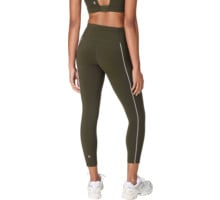 Sweaty Betty POWER WORKOUT LEGGINGS WITH PIPING LÖPARTIGHTS Grön
