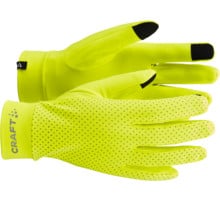 Craft Lumen Fleece Glove 2 Löparhandske Gul