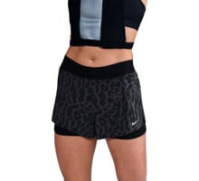 Nike SWIFT WOMENS DRI-FIT MID-RISE LÖPARSHORTS Svart