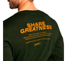 SAYSKY STATEMENT PACE LONG SLEEVE LÖPARTRÖJA Grön