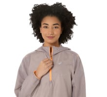 Asics FUJITRAIL PACKABLE WINDBREAKER LÖPARJACKA Grå
