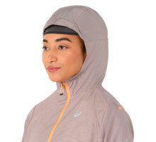 Asics FUJITRAIL PACKABLE WINDBREAKER LÖPARJACKA Grå
