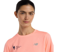 New Balance NYC MARATHON ATHLETICS LÖPARTSHIRT Rosa