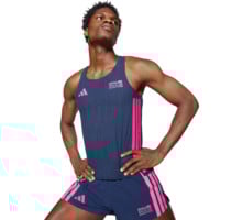 adidas BERLIN MARATHON 2025 SINGLET LÖPARLINNE Blå