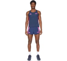 adidas BERLIN MARATHON 2025 SINGLET LÖPARLINNE Blå