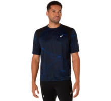 Asics ROAD LITE-SHOW SS TOP LÖPARTSHIRT Blå