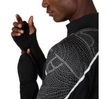 Asics LIMITED SERIES LITE-SHOW LONG SLEEVE LÖPARTRÖJA Silver