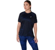Asics ROAD LITE-SHOW SS TOP LÖPARTSHIRT Blå
