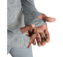 Nike DRI-FIT STRIDE HALF ZIP LÖPARTRÖJA Grå