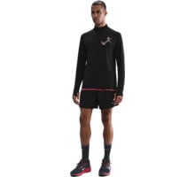 Nike STRIDE DRI-FIT UV 1/2-ZIP TOP LÖPARTRÖJA Svart