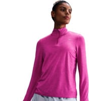 Nike SWIFT ELEMENT UV PROTECTION 1/4-ZIP LÖPARTRÖJA Rosa