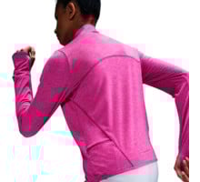 Nike SWIFT ELEMENT UV PROTECTION 1/4-ZIP LÖPARTRÖJA Rosa