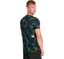 SAYSKY FLOWER COMBAT T-SHIRT Blå
