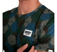 SAYSKY FLOWER COMBAT T-SHIRT Blå