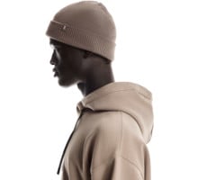 ON MERINO BEANIE LÖPARMÖSSA Beige