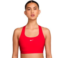 Nike SWIFT HIGH SUPPORT SPORT-BH Röd