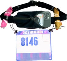 SpiBelt ENDURANCE PRO RACE LÖPARBÄLTE Svart