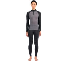 Odlo Performance Wool 150 Base Layer Half Zip LÖPARTRÖJA Grå
