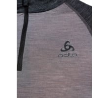 Odlo Performance Wool 150 Base Layer Half Zip LÖPARTRÖJA Grå