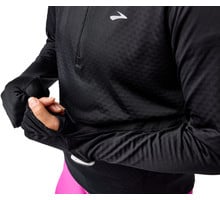 Brooks NOTCH THERMAL HOODIE 3.0 LÖPARTRÖJA Svart