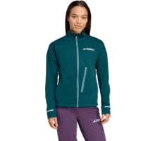 adidas XPERIOR SOFTSHELL LÖPARJACKA Blå